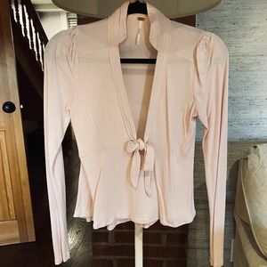 Free People peplum top